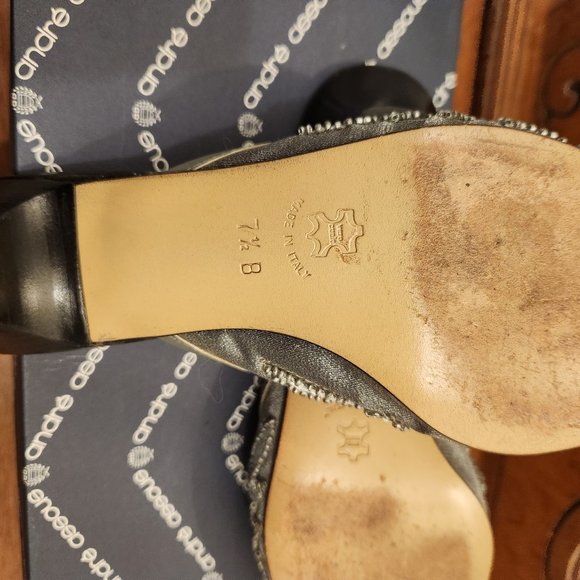 Andre Assous Silver Beaded Shoes - Picture 5 of 5